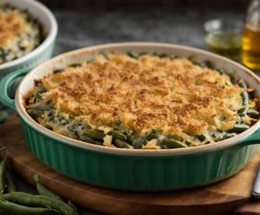 Keto green bean casserole