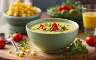 Sweet Corn Gazpacho