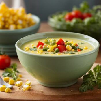 Sweet Corn Gazpacho