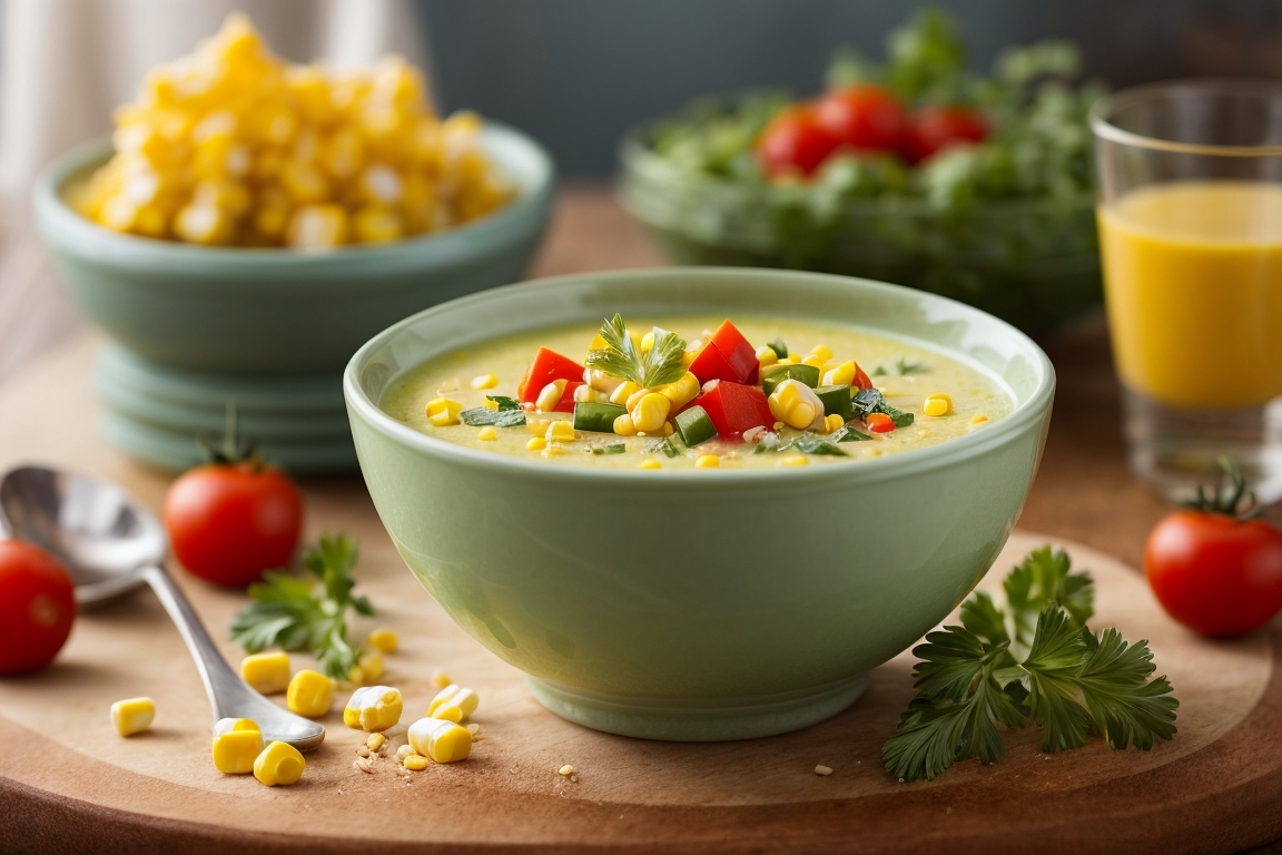 Sweet Corn Gazpacho Recipe