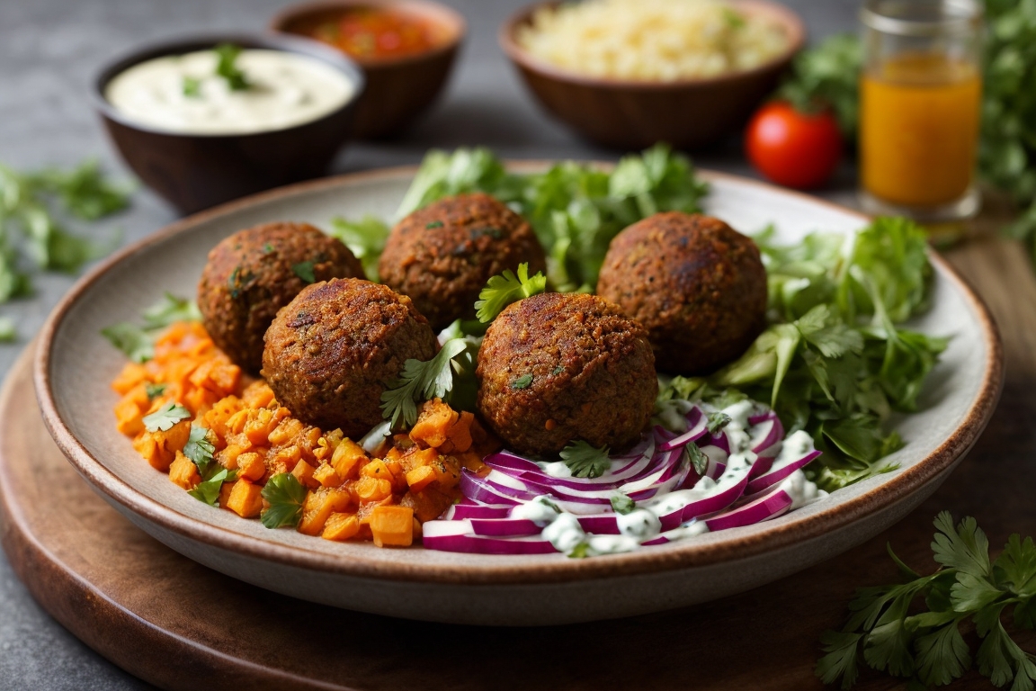 Vegan kofta