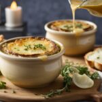 Vegetarian french onion soup