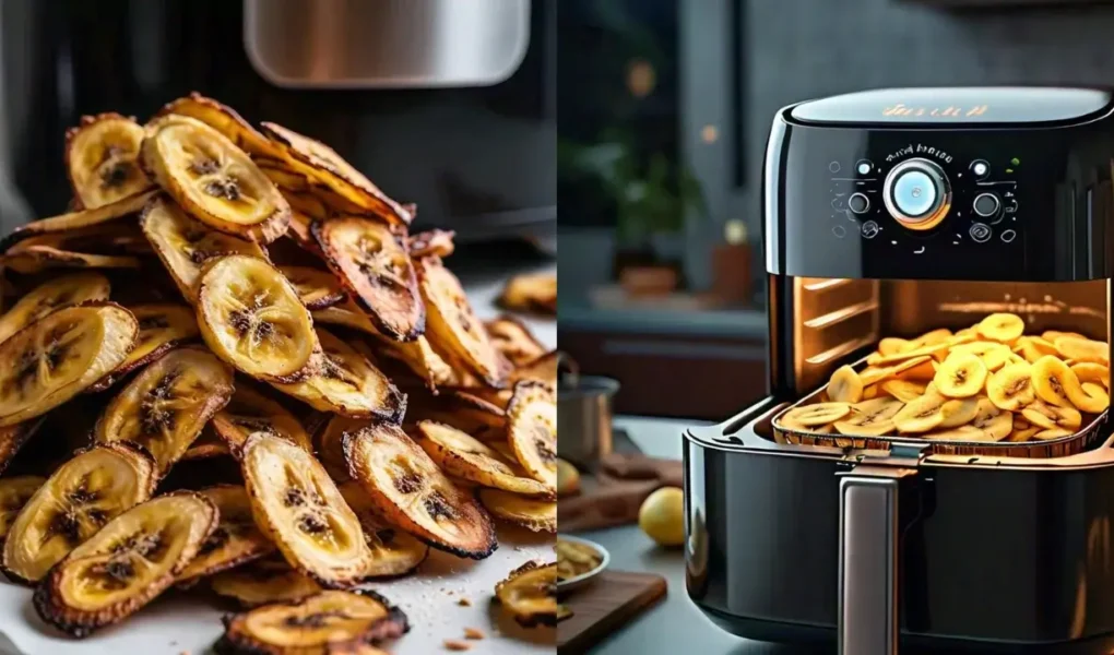 Discover how to make delicious and crispy dehydrated banana chips using your air fryer. Perfect for a healthy snack, these easy steps ensure the best texture and flavor.