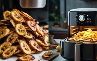 Discover how to make delicious and crispy dehydrated banana chips using your air fryer. Perfect for a healthy snack, these easy steps ensure the best texture and flavor.