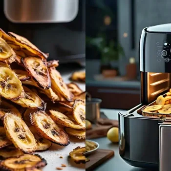 Discover how to make delicious and crispy dehydrated banana chips using your air fryer. Perfect for a healthy snack, these easy steps ensure the best texture and flavor.